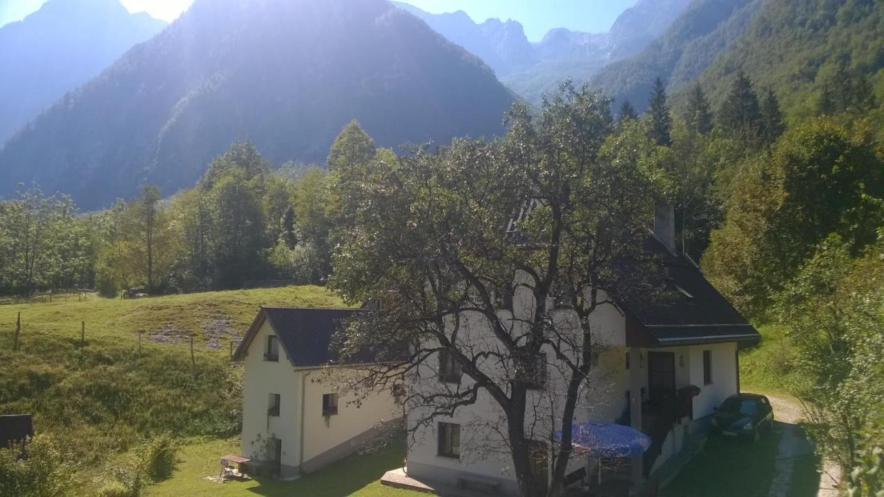 Apartment Pretner, Lepena Soča Kültér fotó