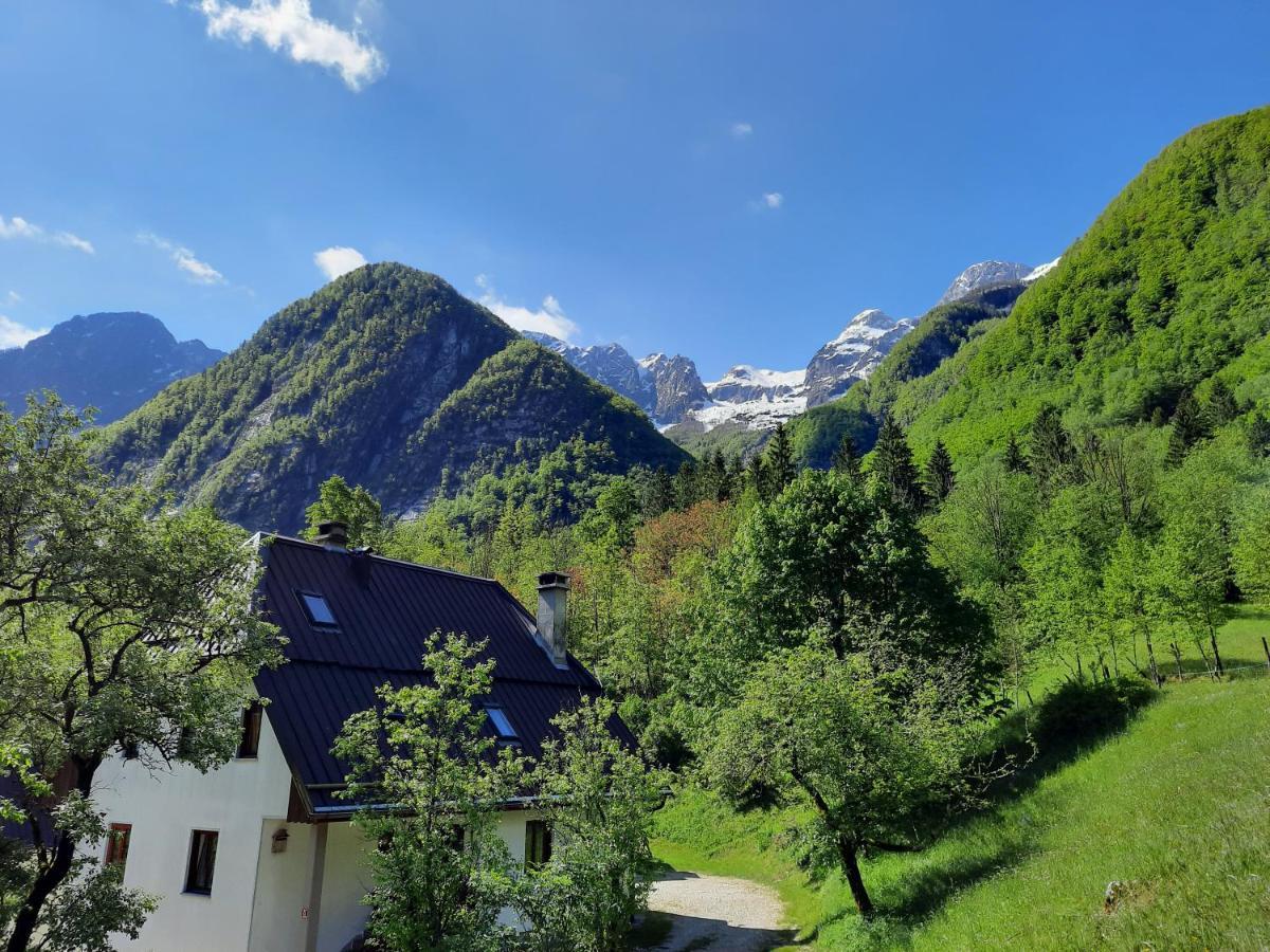 Apartment Pretner, Lepena Soča Kültér fotó