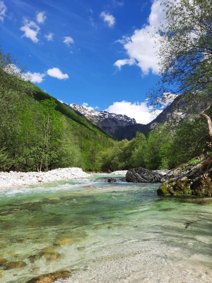 Apartment Pretner, Lepena Soča Kültér fotó