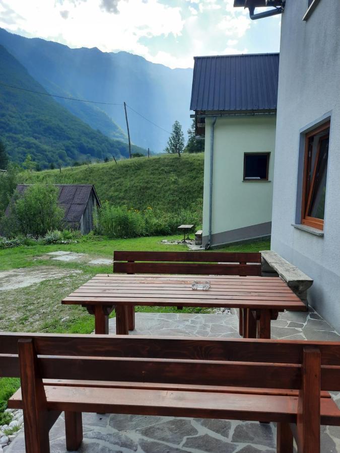 Apartment Pretner, Lepena Soča Kültér fotó