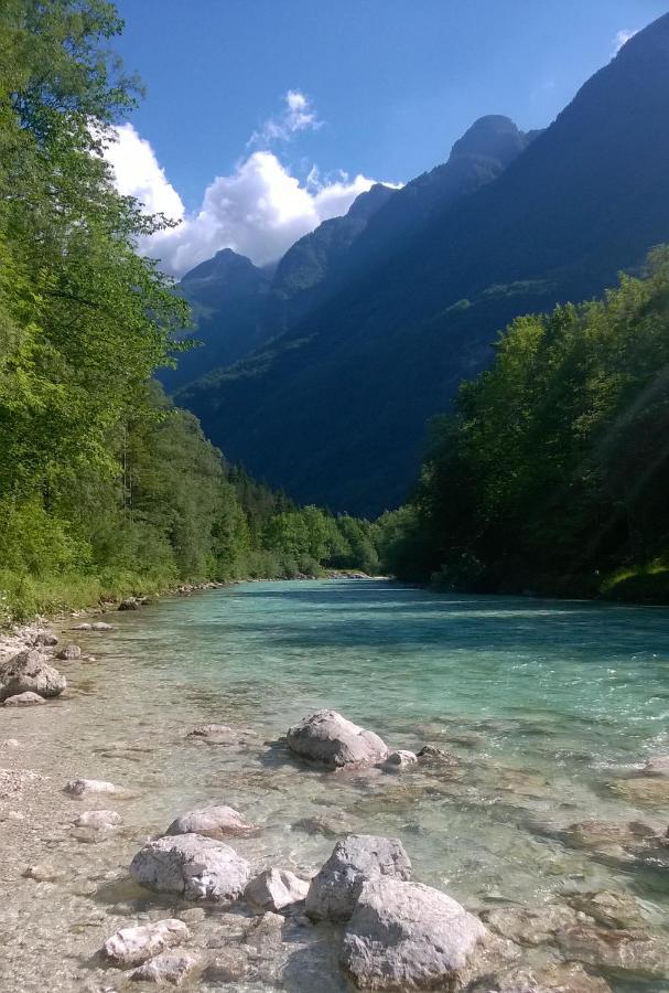 Apartment Pretner, Lepena Soča Kültér fotó